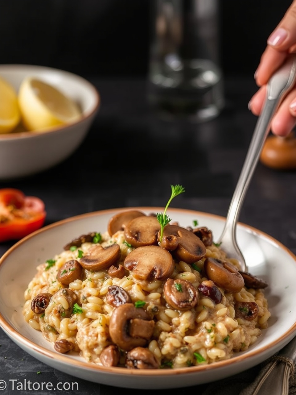Mushroom Risotto