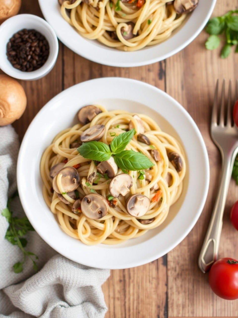 Mushroom Pasta
