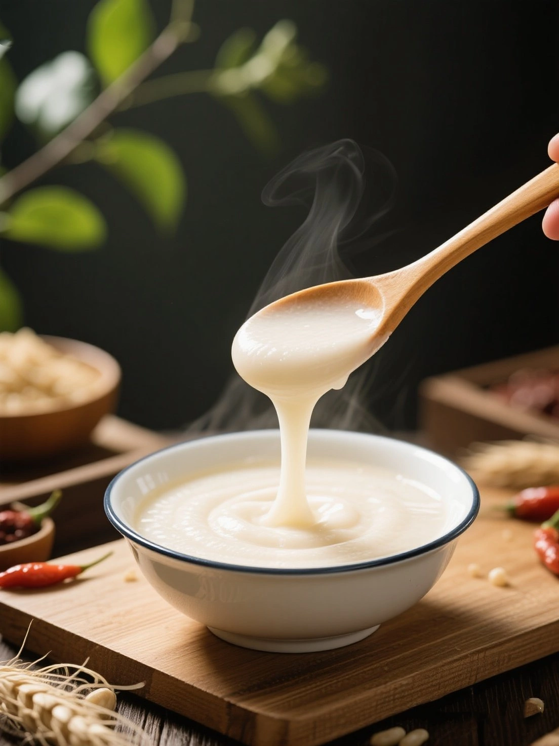 Rice paste