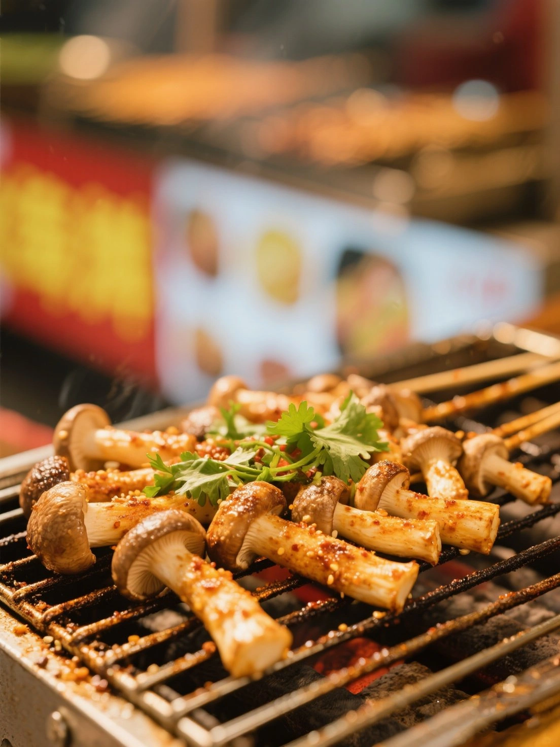 Grilled Mushrooms
