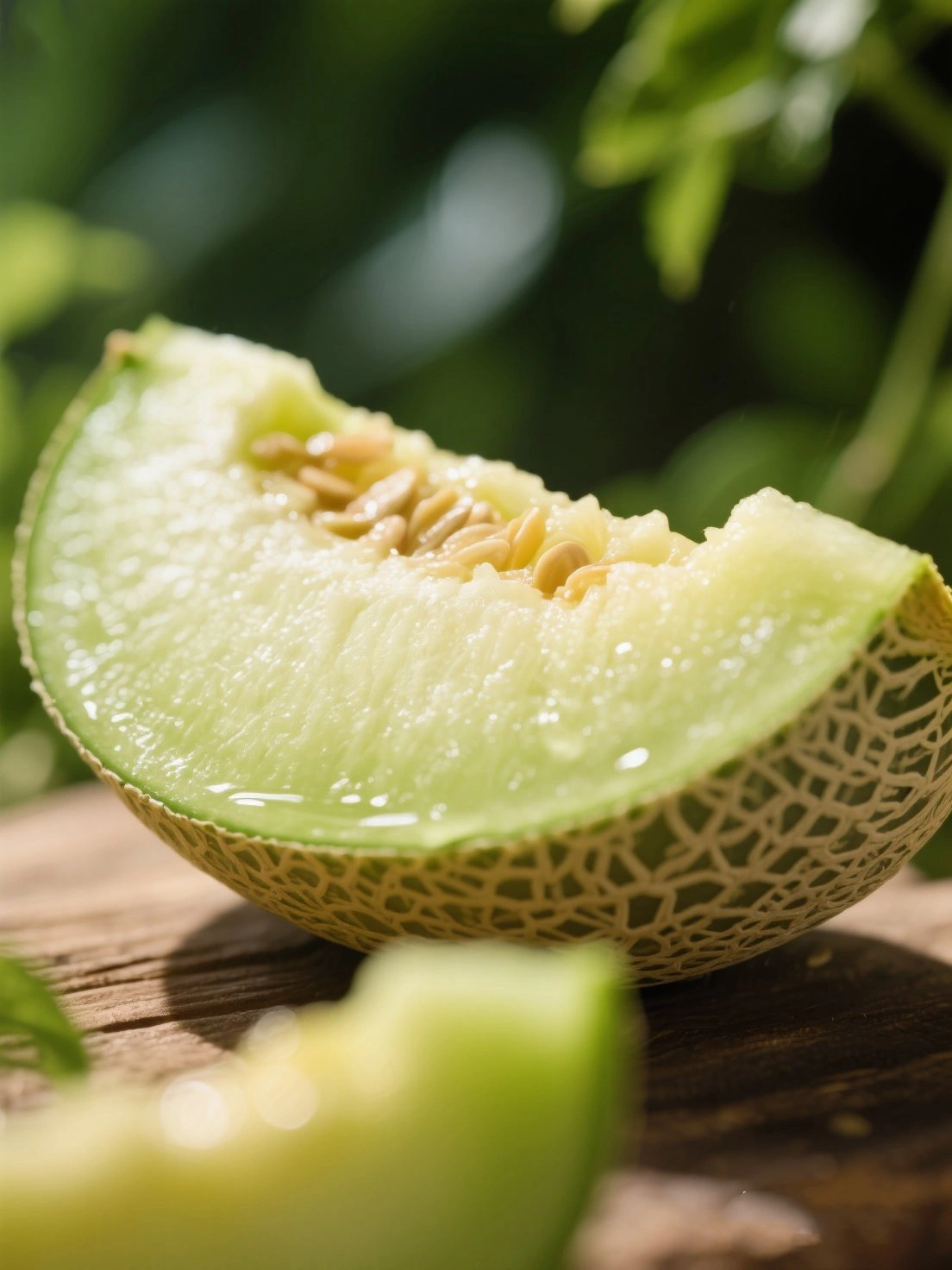 Fresh Sweet Melon Slices