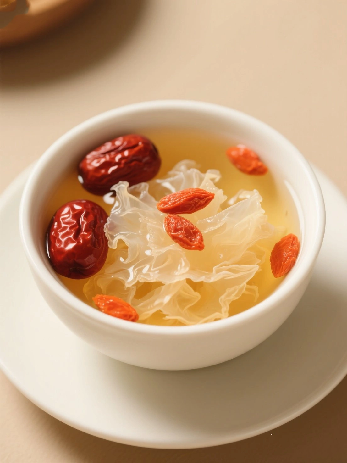 Silver Ear with Red Dates and Goji