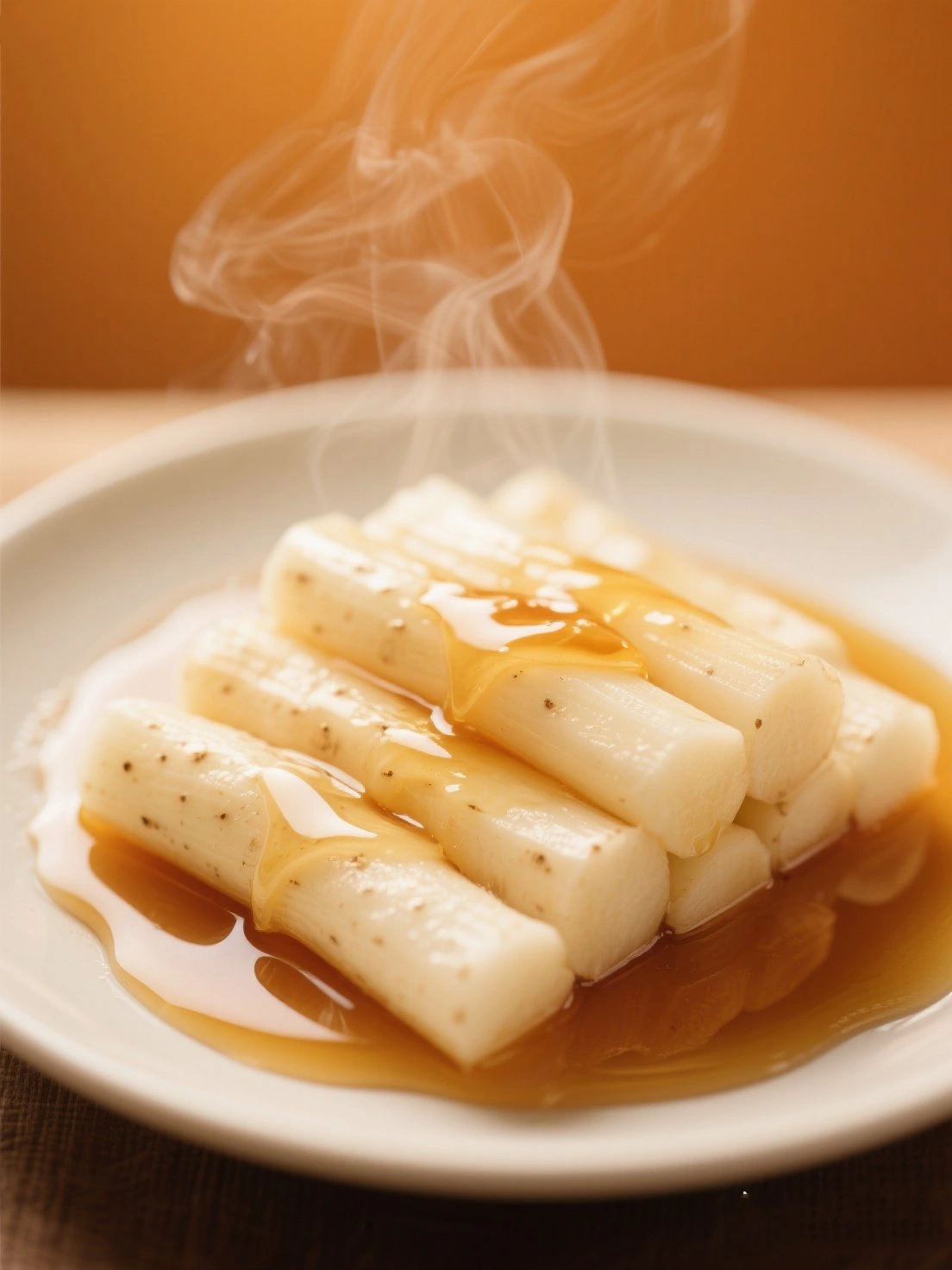 Steamed Yam with Honey
