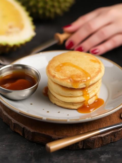 Durian Pancakes